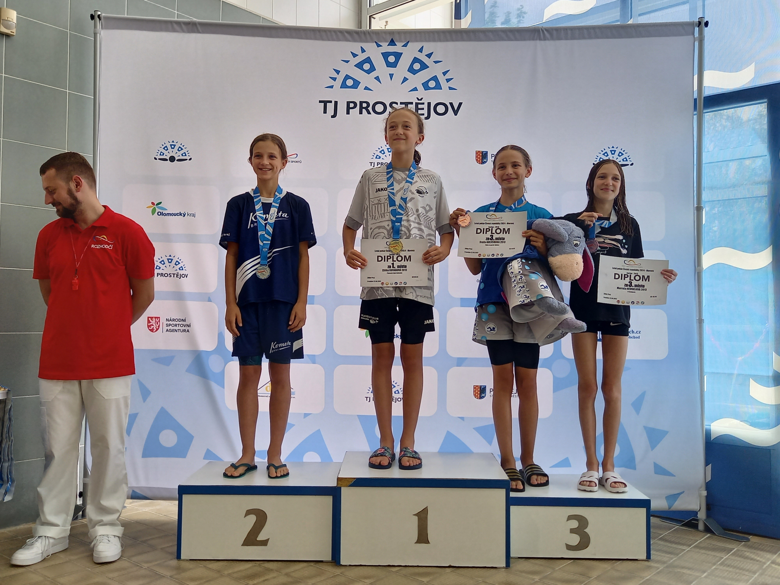 Eliška Kovářová zlatá na Poháru ČR jedenáctiletých