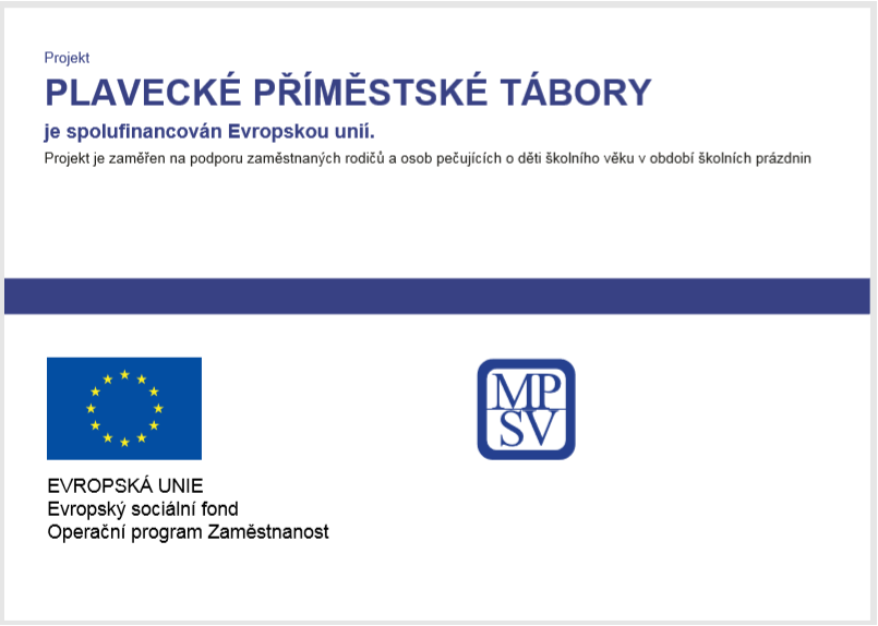 PLAVECKÉ PŘÍMĚSTSKÉ TÁBORY V ROCE 2021