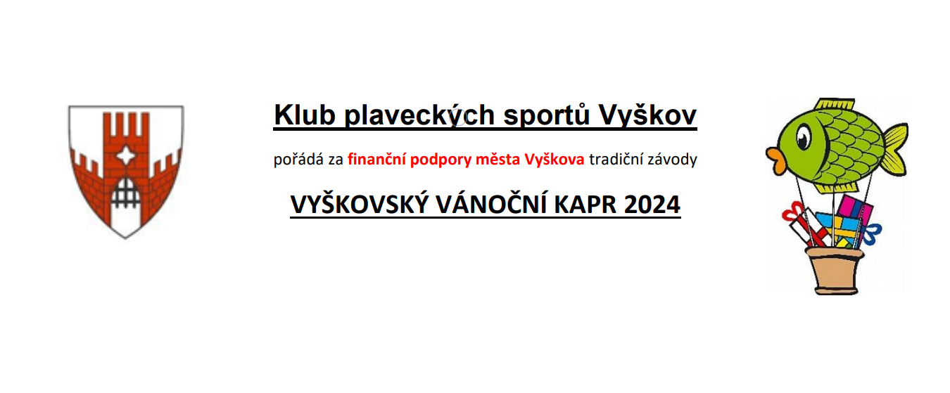 Vyškovský vánoční kapr 2024 - sobota 14.12.