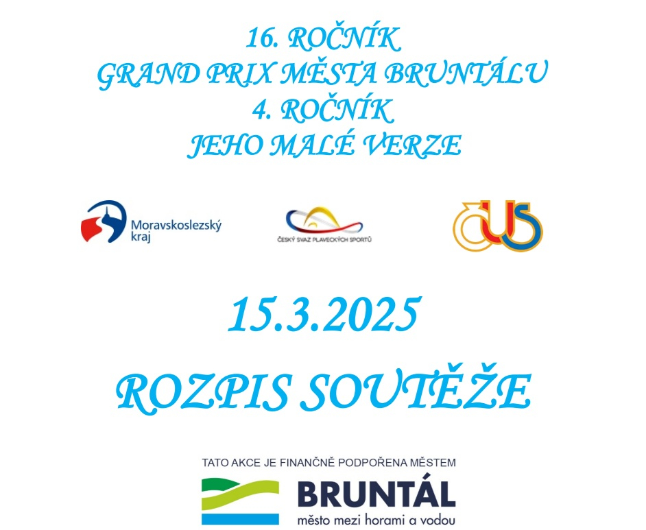 Grand prix města Bruntálu - sobota 15.3.