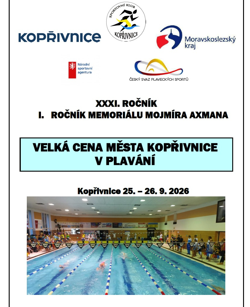 Velká cena Kopřivnice - 25. a 26. září